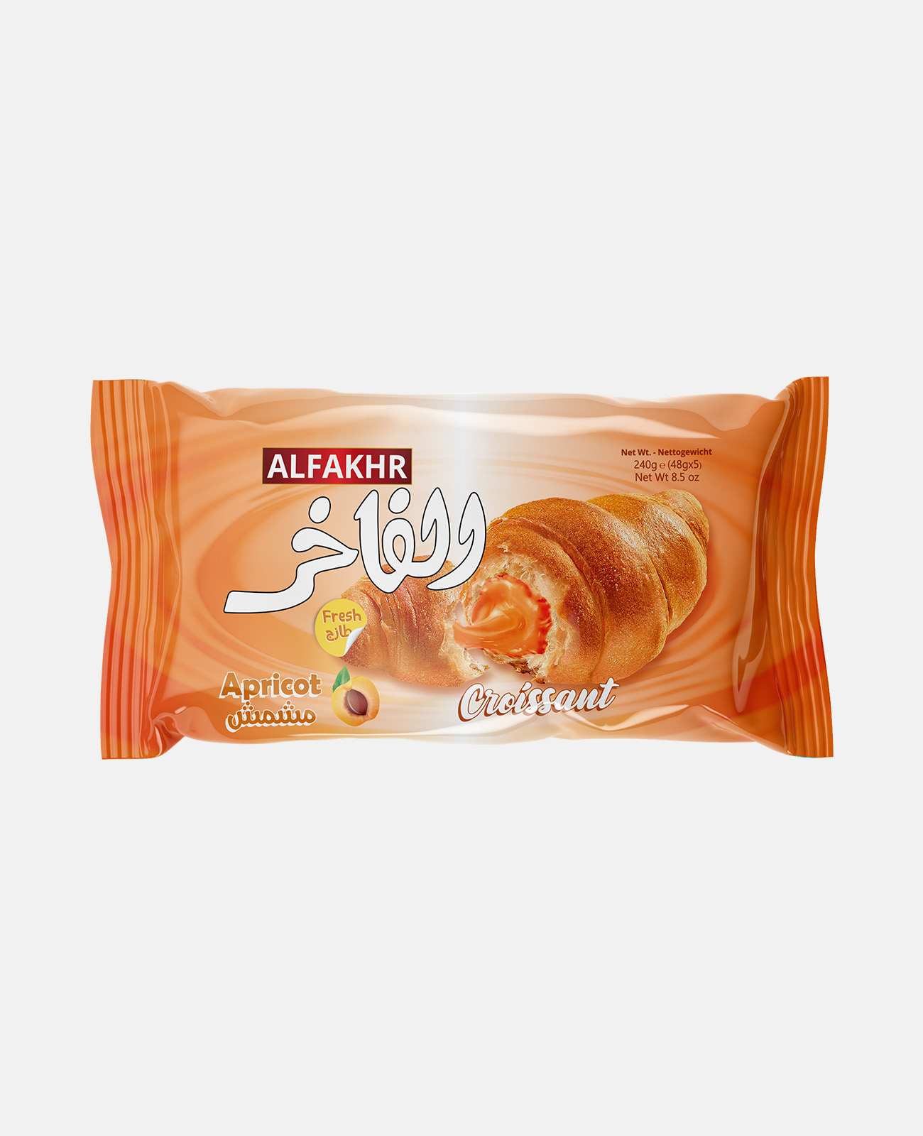 Alfakhr Croissant - Apricot Flavour