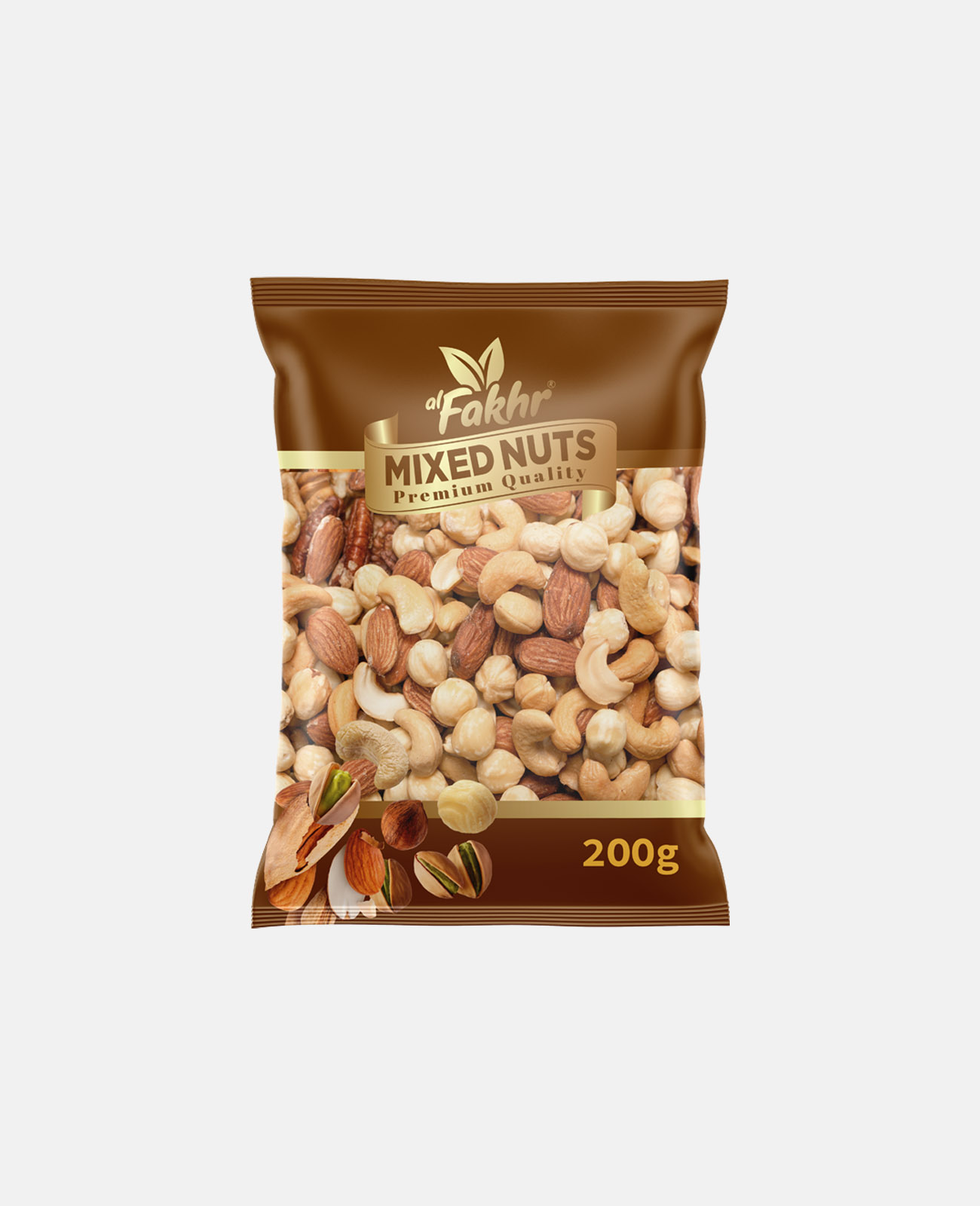 Alfakhr Mixed Nuts Salty 200 gram