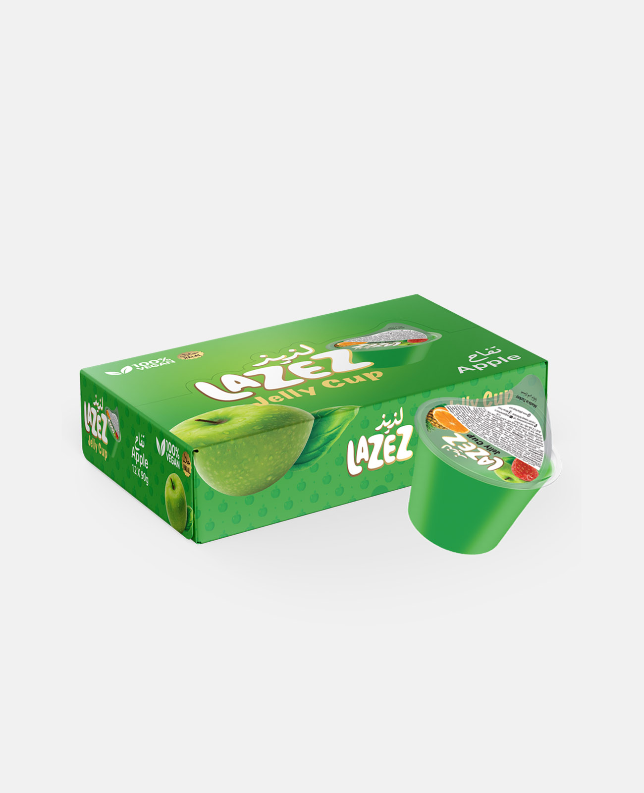 Lazez Jelly Cup/Green Apple
